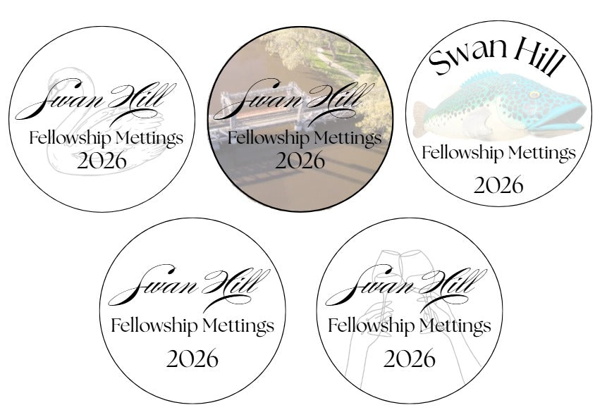 Custom Swan Hill 2026 Event Cake & Cupcake Toppers